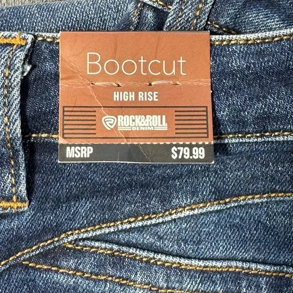 Women's Boot Cut Jeans - Picture 2 of 5